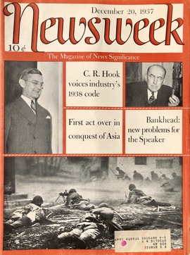 「ニューズ・ウィーク」1937年11月20日号