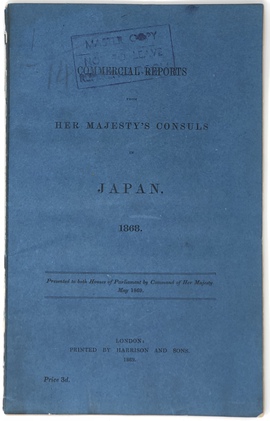 「1868年日本における商業報告書」