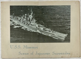 『米戦艦ミズーリ：日本降伏の光景』