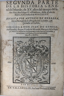 『フェリペ2世統治下における世界の歴史：第2部 1571年から1585年』