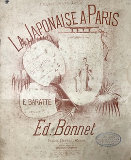 「パリの日本人」（楽譜）