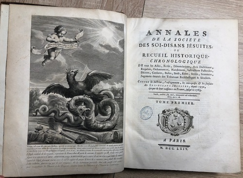 『いわゆるイエズス会の年代記　1552年から1763年まで』