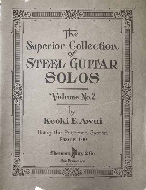 「古き日本にて」『スチールギターのソロ楽曲集 第2巻』所収（楽譜）