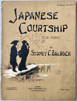 『日本の求婚』（楽譜）