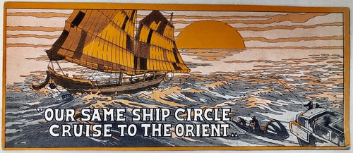 『東洋汽船による同一船での東方（サンフランシスコ、ホノルル、日本、中国、フィリピン）周遊』