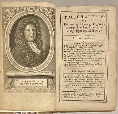『ポリグラフィック：ドローイング、エングレーヴィング、エッチング、リムニング、絵画、ワニス塗装、ジャパニング、ギルディング、その他の技法について』
