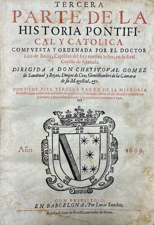 『教皇とカソリックの歴史：第3部：1572年から1591年にかけて世界で生じた特筆すべき出来事について』
