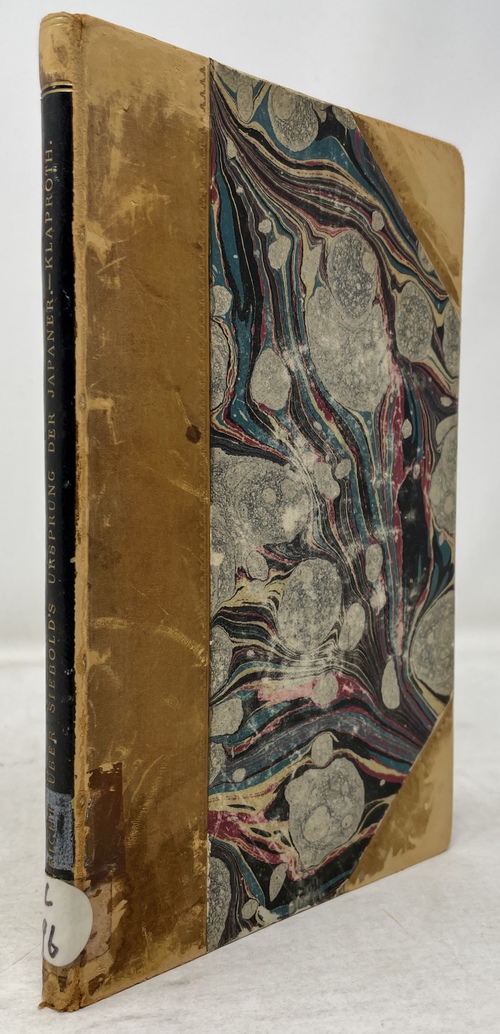 「クラプロートによるシーボルト氏の日本人起源論に対する見解（1829年7月6日パリにて開催されたアジア協会において読み上げられた原稿）」