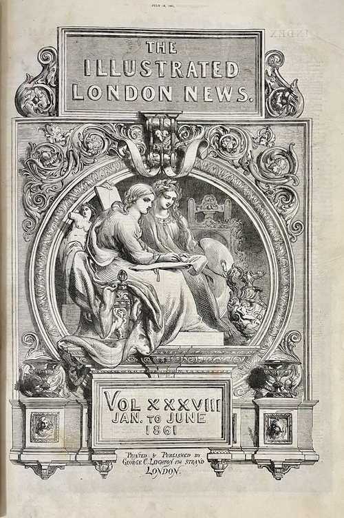 『イラストレイティッド・ロンドンニュース』第37巻（1861年1月〜6月）